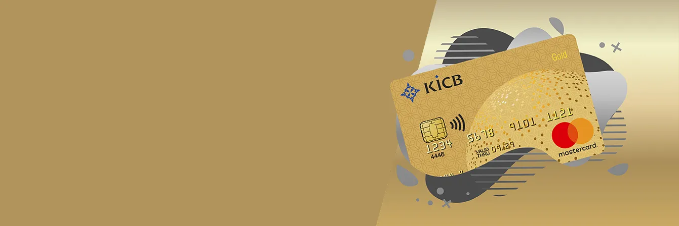 Order Mastercard Gold from KICB online